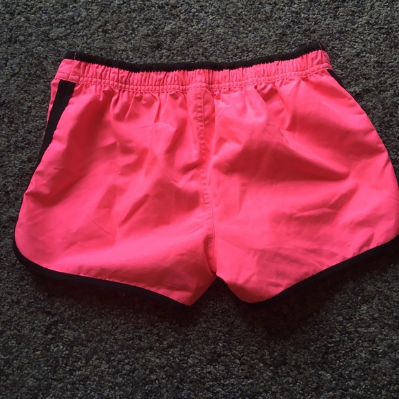 Hot Pink & Black Board Shorts - Picture 2 of 4